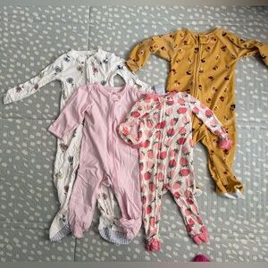 12-18 mo lot Carters, Gerber, Purely Soft sleep and play